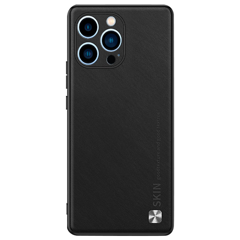 For iPhone 14 Pro Max Metal Decor PU Leather Coated PC+TPU Anti-fall Phone Protector Case For iPhone 14 Pro Max Metal Decor PU Leather Coated PC+TPU Anti-fall Phone Protector Case